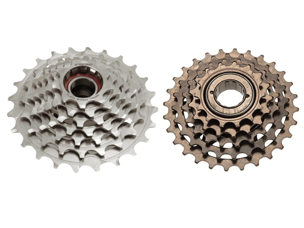 FREWHEEL AND CASESETTE