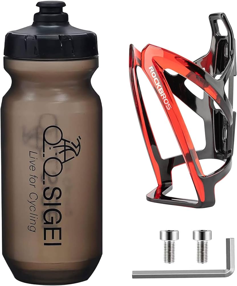 WATER BOTTLE AND BOTTLE HOLDER