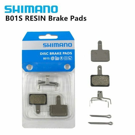 Shimano B01S Disc Brake Pads – Durable Resin Pads for Men’s Mountain & Hybrid Bikes